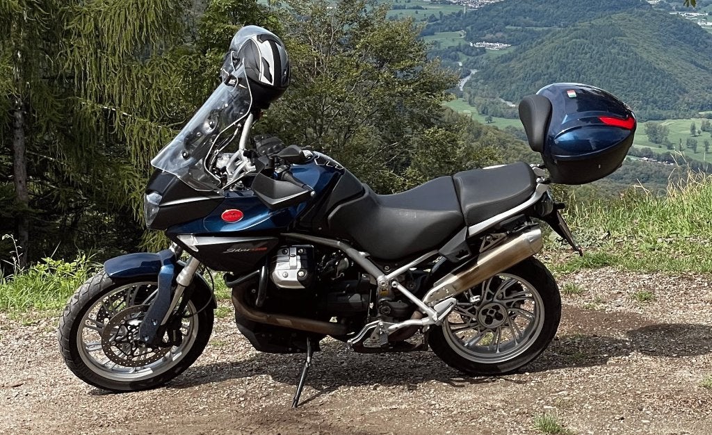 Moto Guzzi Stelvio 1200 8v (bj 2015), 2 cilinders, Occasion, Motorrijbewijs A, Particulier