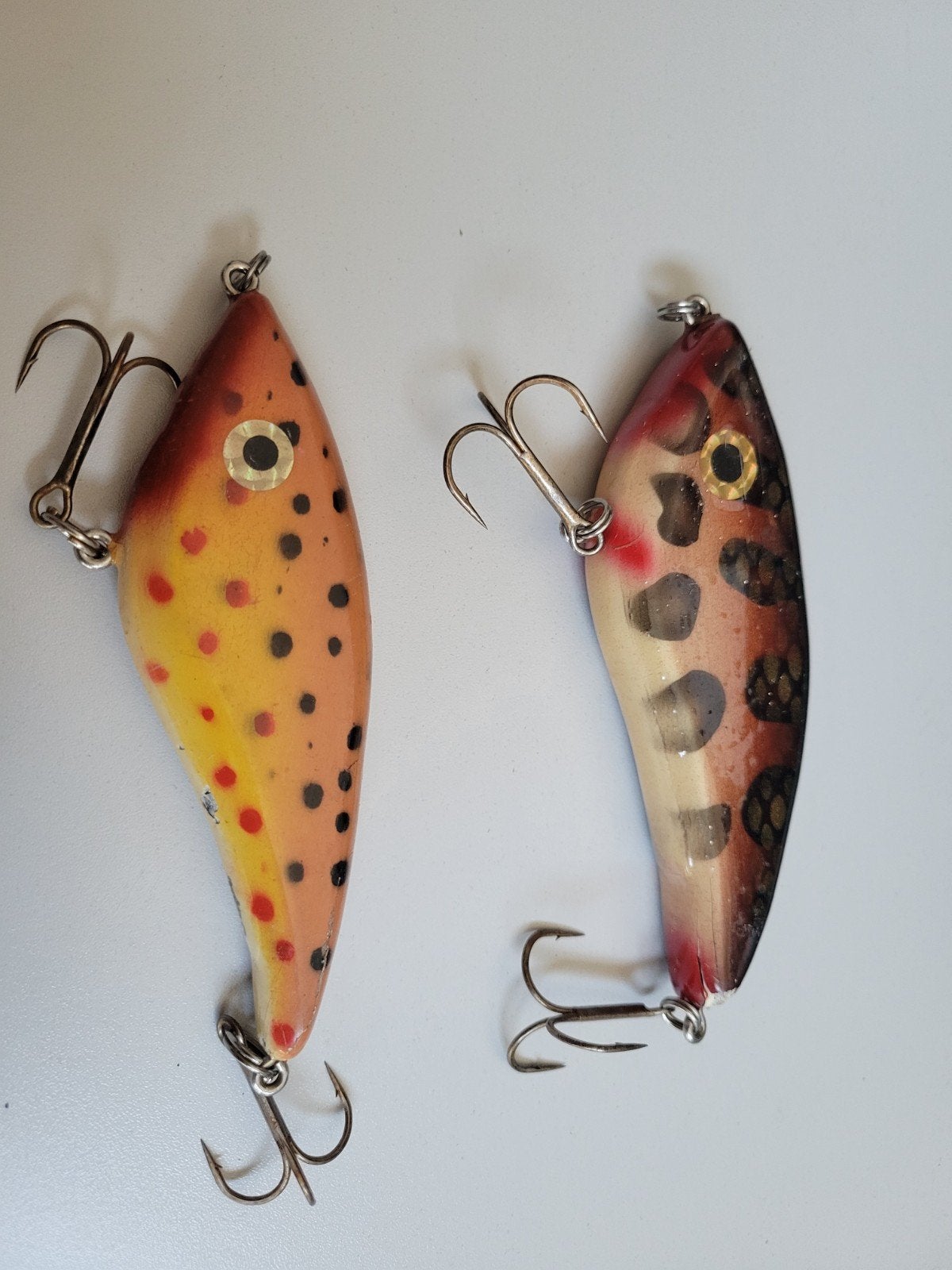 Twee handbouw jerkbaits, Watersport en Boten, Ophalen of Verzenden, Gebruikt, Overige typen