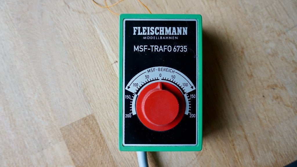 Fleischmann MSF-Trafo 6735 - Goede staat, Transformator of Voeding, Gebruikt, Gelijkstroom, Fleischmann