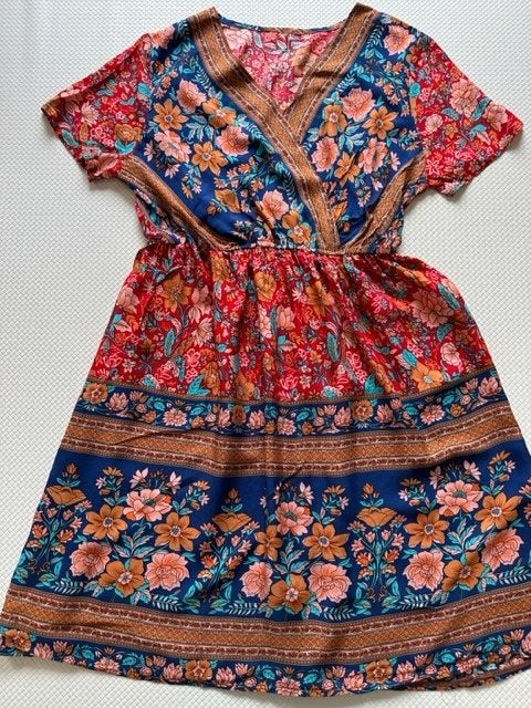 Zomer Jurkje, van Shein maat small NIEUW (R184), Meerkleurig, Nieuw, Ophalen of Verzenden, Maat 36 (S)