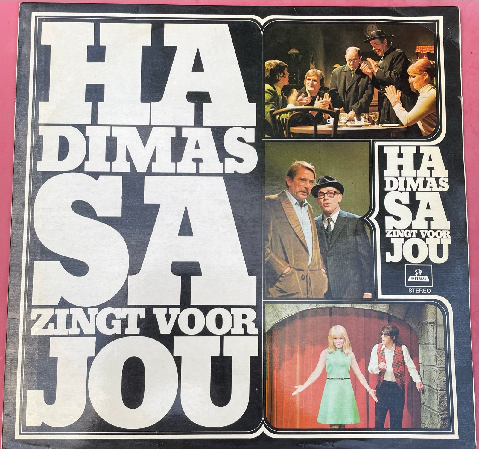 Hadi Massa Zingt Voor Jou LP (met oa Van Kooten & de Bie), LP, Gebruikt, Pop, Ophalen of Verzenden