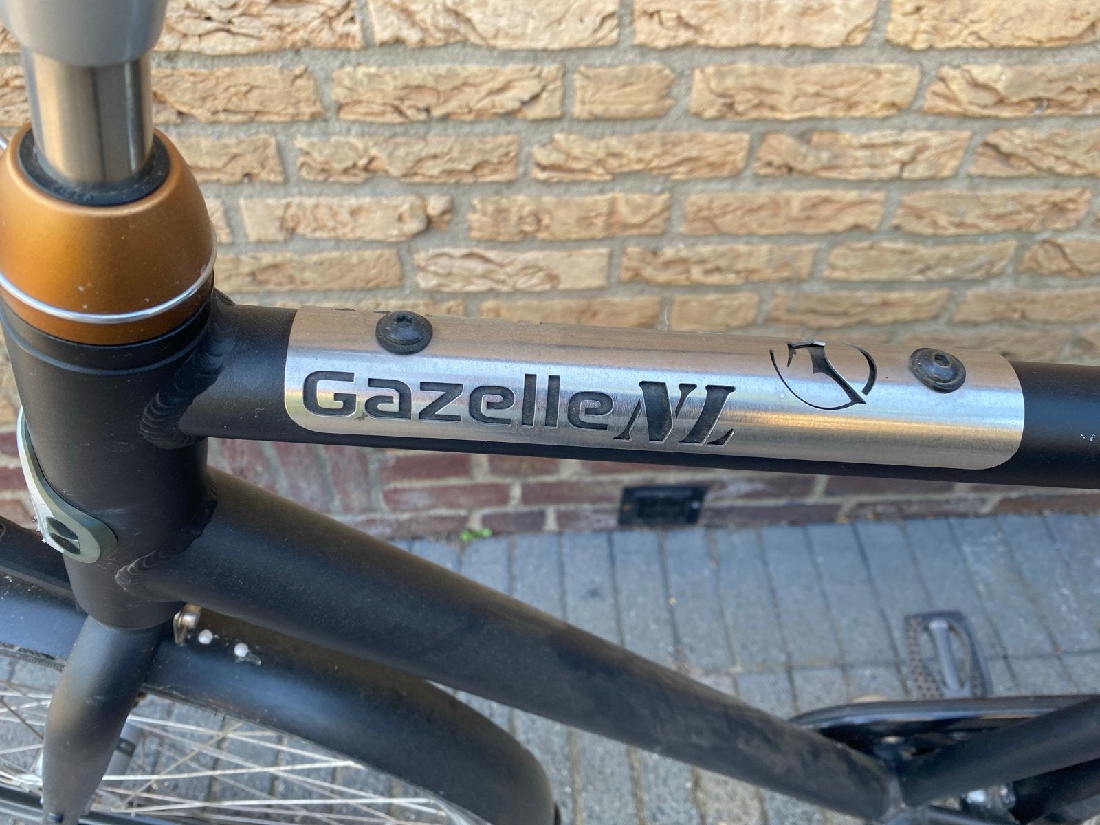 Foto 3 van Gazelle fiets met 3 versnellingen en terugtraprem
