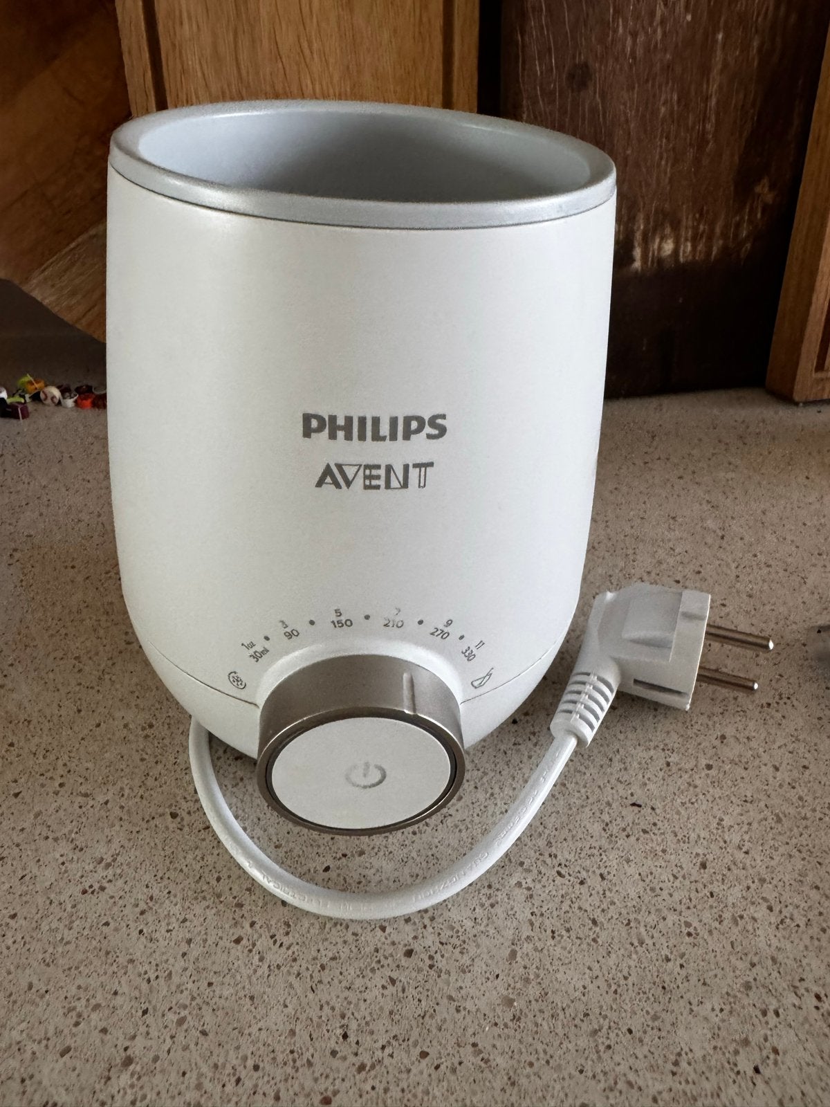 Philips Avent flessenwarmer - Gebruikt, werkt perfect, Ophalen of Verzenden, Gebruikt, Flessen- of potjesverwarmer, Philips Avent
