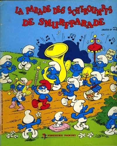 De smurfenparade, Boeken, Ophalen of Verzenden, Gelezen, Plaatjesalbum