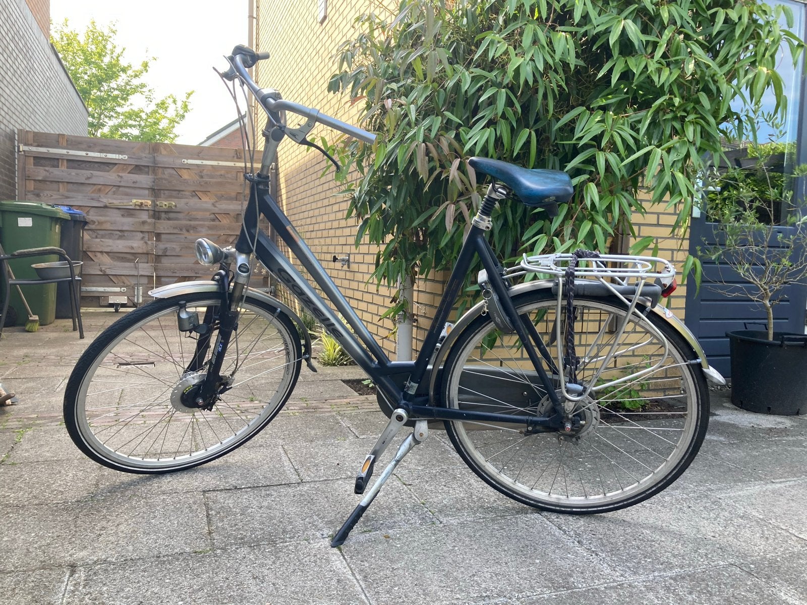 Damesfiets Gazelle, Ophalen, Velgrem, Gazelle, 53 tot 56 cm