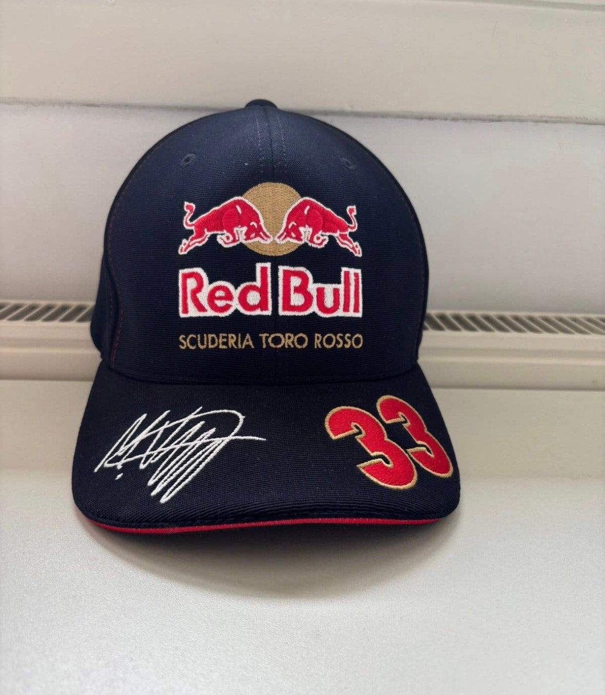 Max Verstappen pet, Ophalen of Verzenden, Zo goed als nieuw, One size fits all, Pet