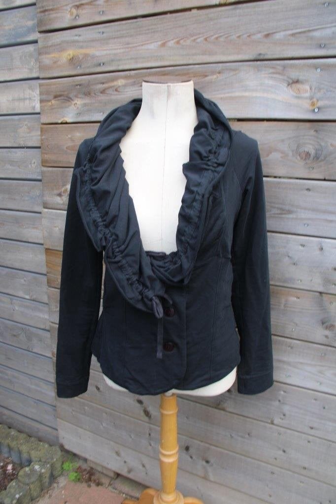 Jasje/ Vest zwart Cora Kemperman mt L Vaste prijs, Kleding | Dames, Zwart, Maat 42/44 (L), Ophalen of Verzenden, Jasje