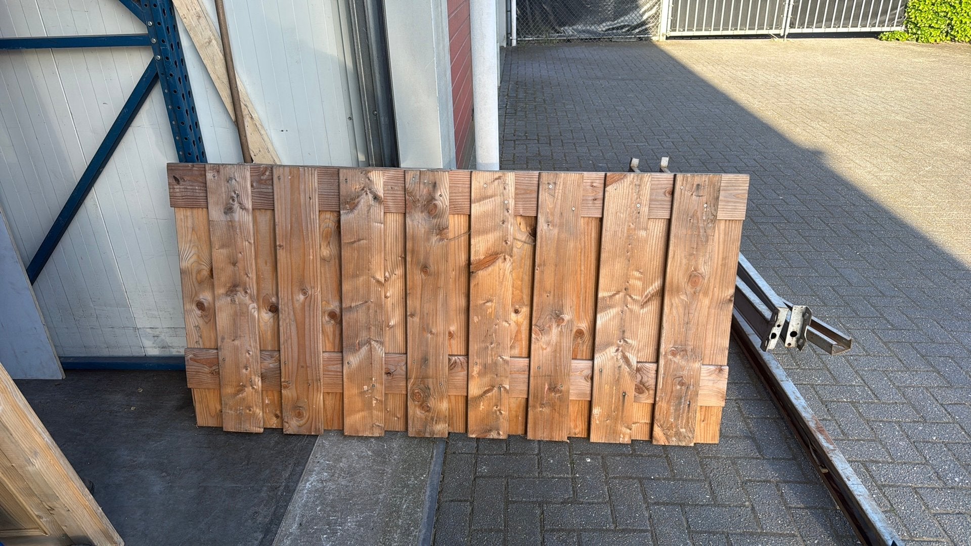 Schutting paneel, 1 tot 2 meter, Minder dan 3 meter, Ophalen of Verzenden, Zo goed als nieuw