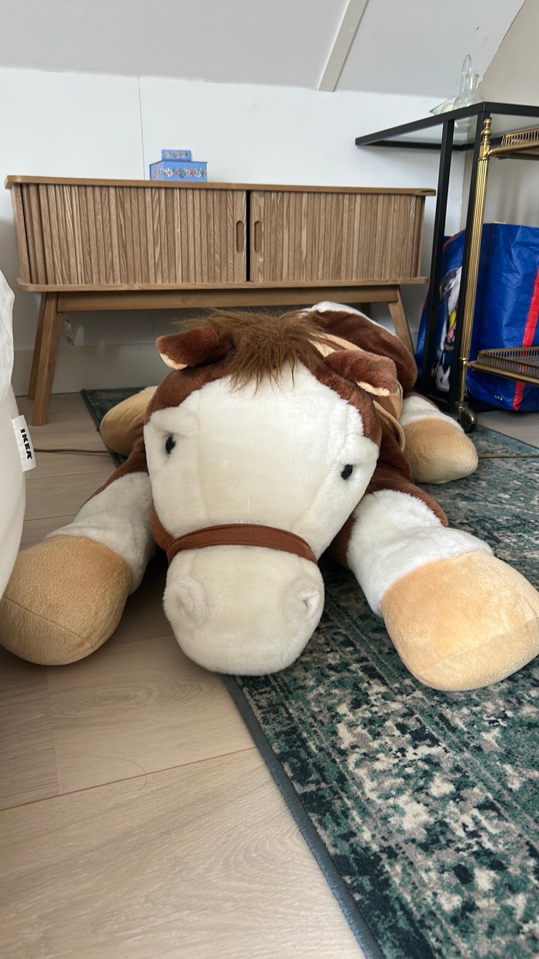 Groote paarden knuffel!, Ophalen, Zo goed als nieuw