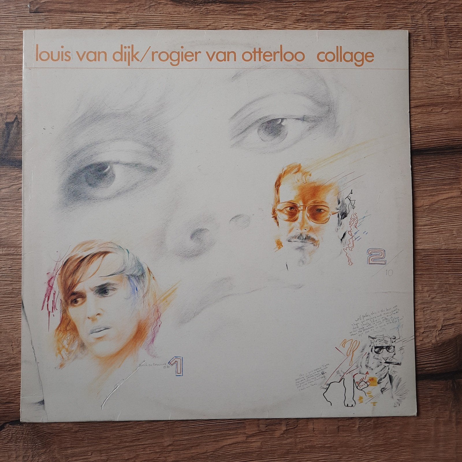 Louis van Dijk / Rogier van Otterloo - Collage LP, Ophalen of Verzenden, 1970 - 1979, Gebruikt, 12 inch