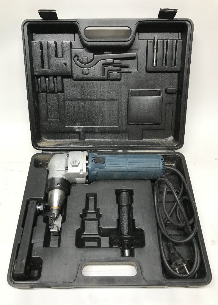 Knabbelschaar, plaatsnijmachine, YT200 E, 230 volt, Ophalen of Verzenden, Gebruikt, 250 mm of meer, Overige typen