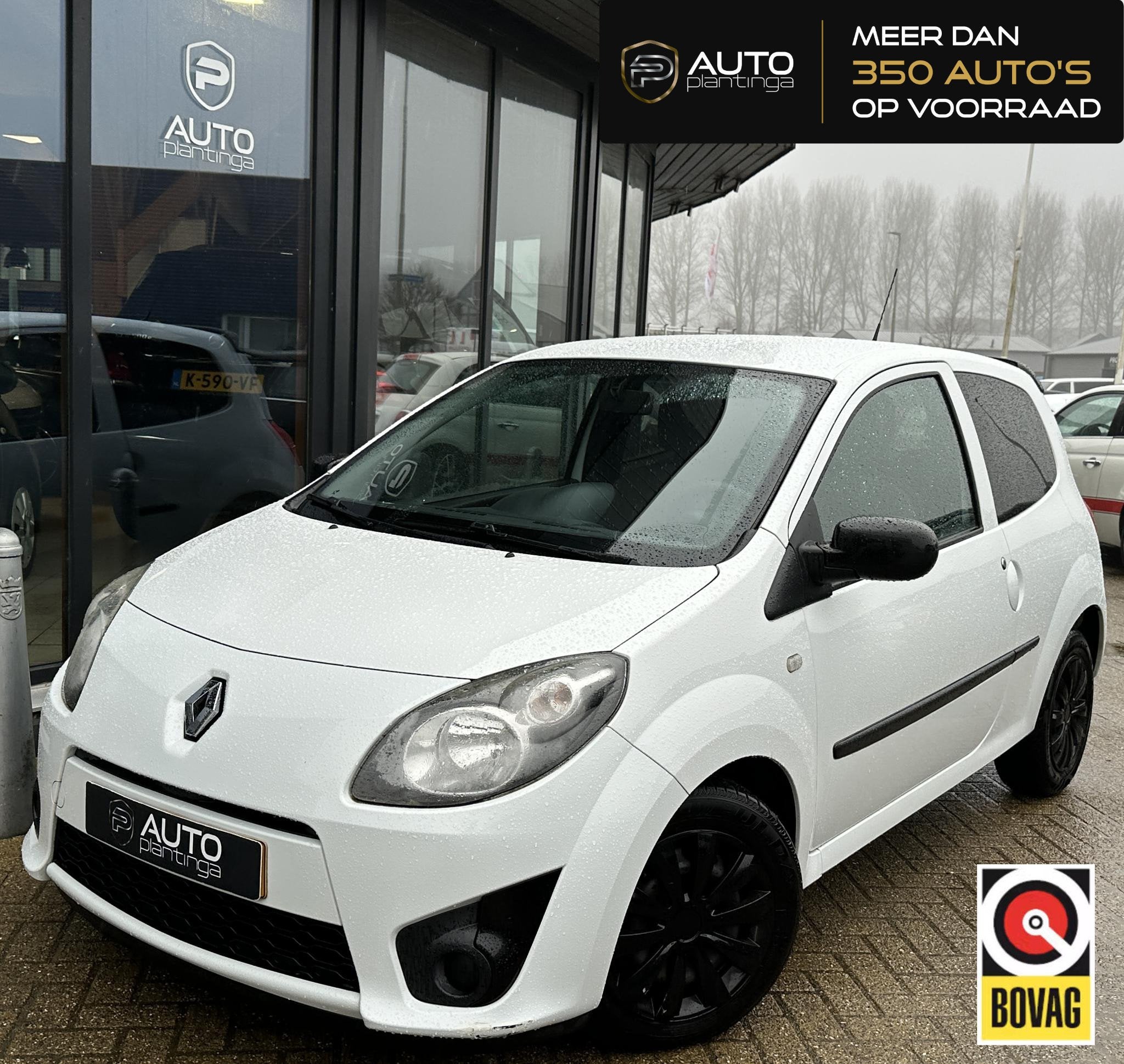 Renault Twingo 1.2-16V Collection 75PK | Nette Staat | Airco, Gebruikt, 4 cilinders, 4 stoelen, Wit