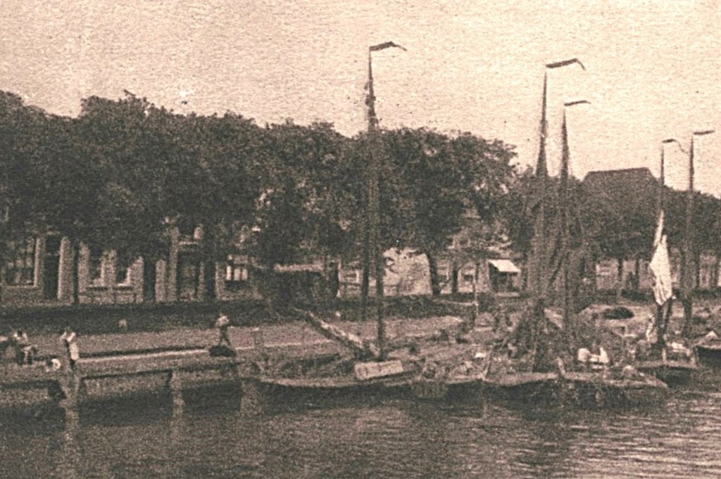 700138 Medemblik Buitenhaven _Zegel gedeeltelijk verwijderd, Ophalen of Verzenden, Voor 1920, Gelopen, Noord-Holland