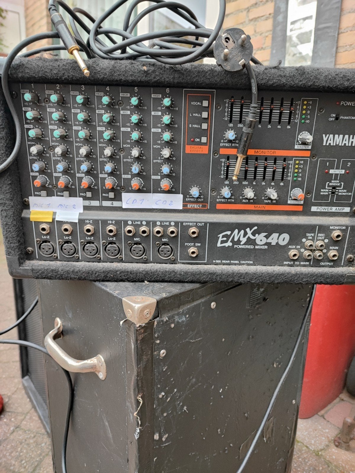 Versterker, Audio, Tv en Foto, Versterkers en Receivers, Ophalen, Gebruikt, Overige merken