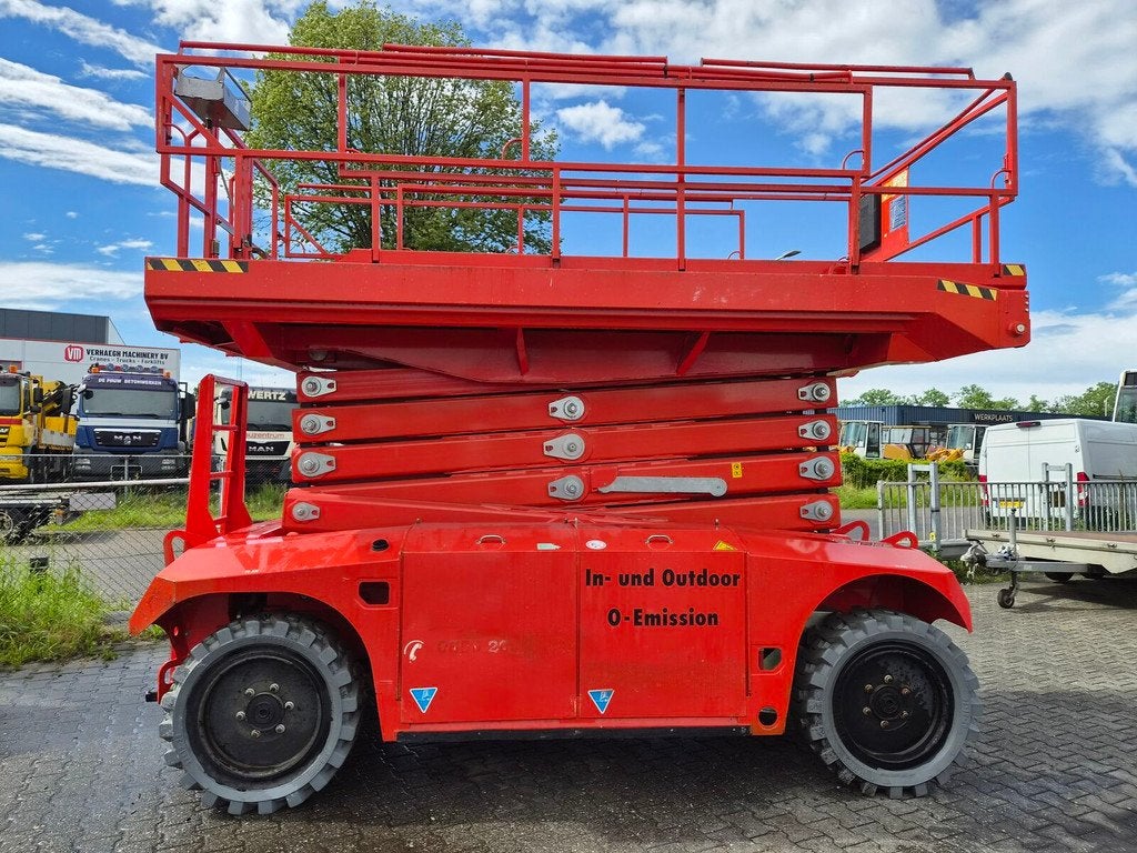 PB S175-19E Ruwterrein 4x4 Schaarhoogwerker Jaar 2015 18m ho, Zakelijke goederen, Machines en Bouw | Liften, Steigers en Ladders