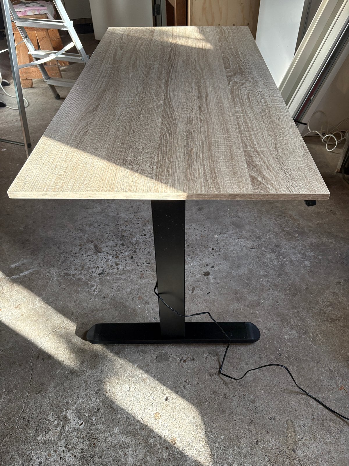 Sta zit bureau, Ophalen, 100 tot 150 cm, 50 tot 100 cm, Zo goed als nieuw