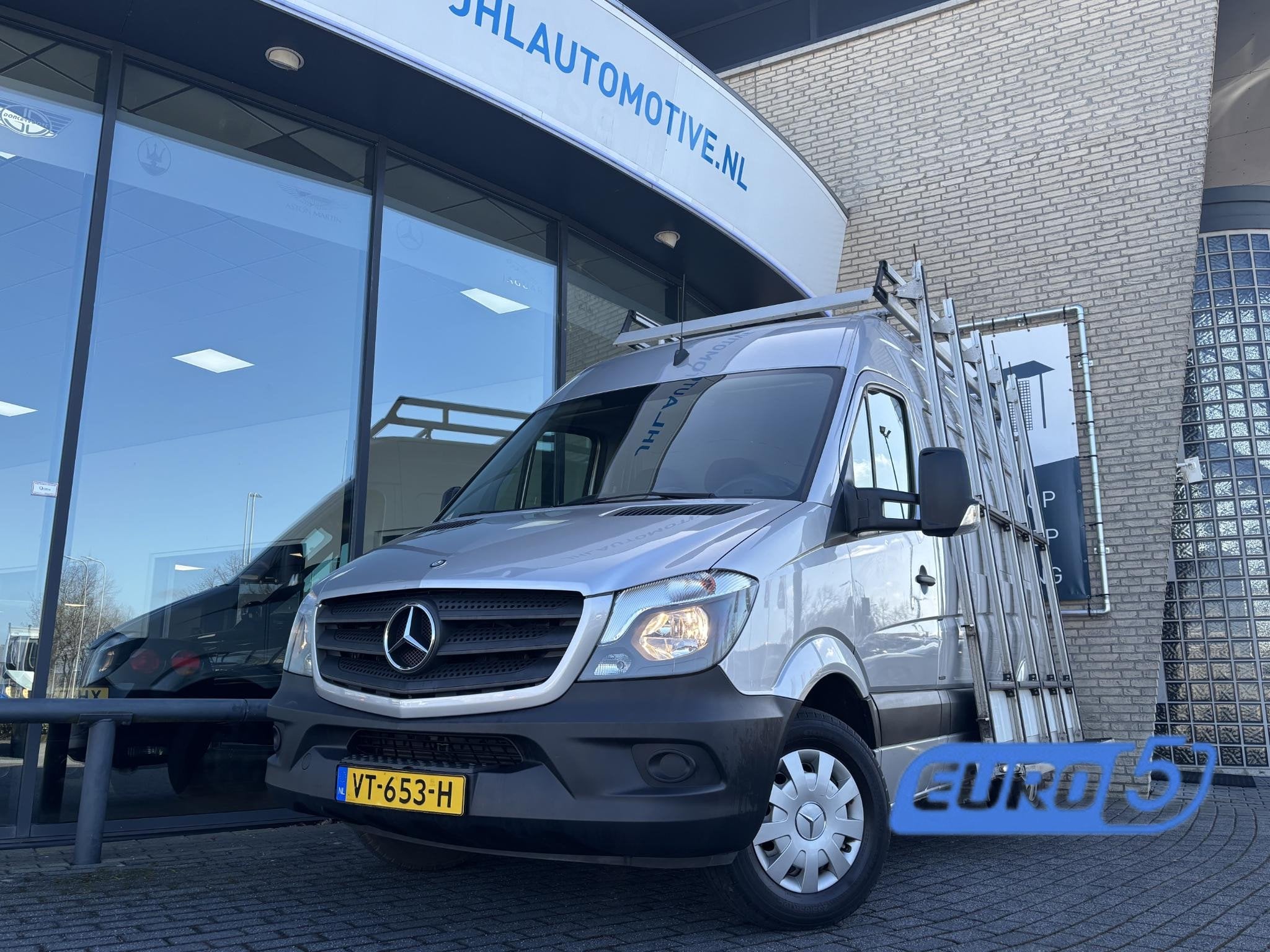 Mercedes-Benz Sprinter 213 2.2 CDI*AUTOM.*A/C*NAVI*HAAK*CAM*, Auto's, Automaat, Euro 5, Gebruikt, 4 cilinders