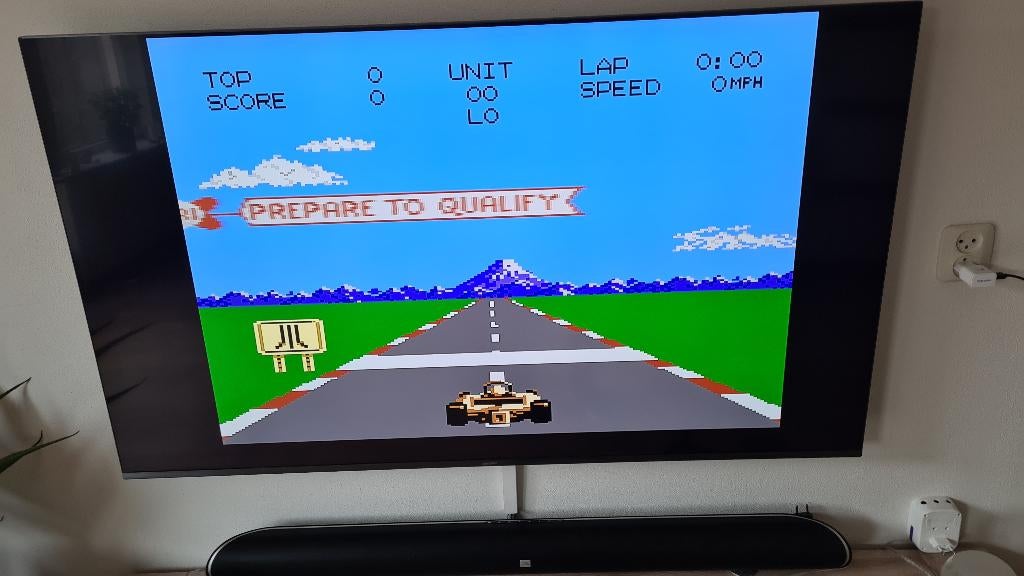 Atari Pole Position II, Spelcomputers en Games, Gebruikt, Verzenden, 1 speler, Racen en Vliegen