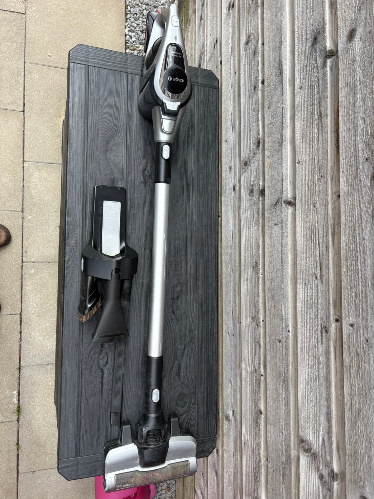 Bosch Unlimited BCS812KA2 Serie | 8 - Steelstofzuiger, Witgoed en Apparatuur, Stofzuigers, Ophalen, Gebruikt, Steelstofzuiger