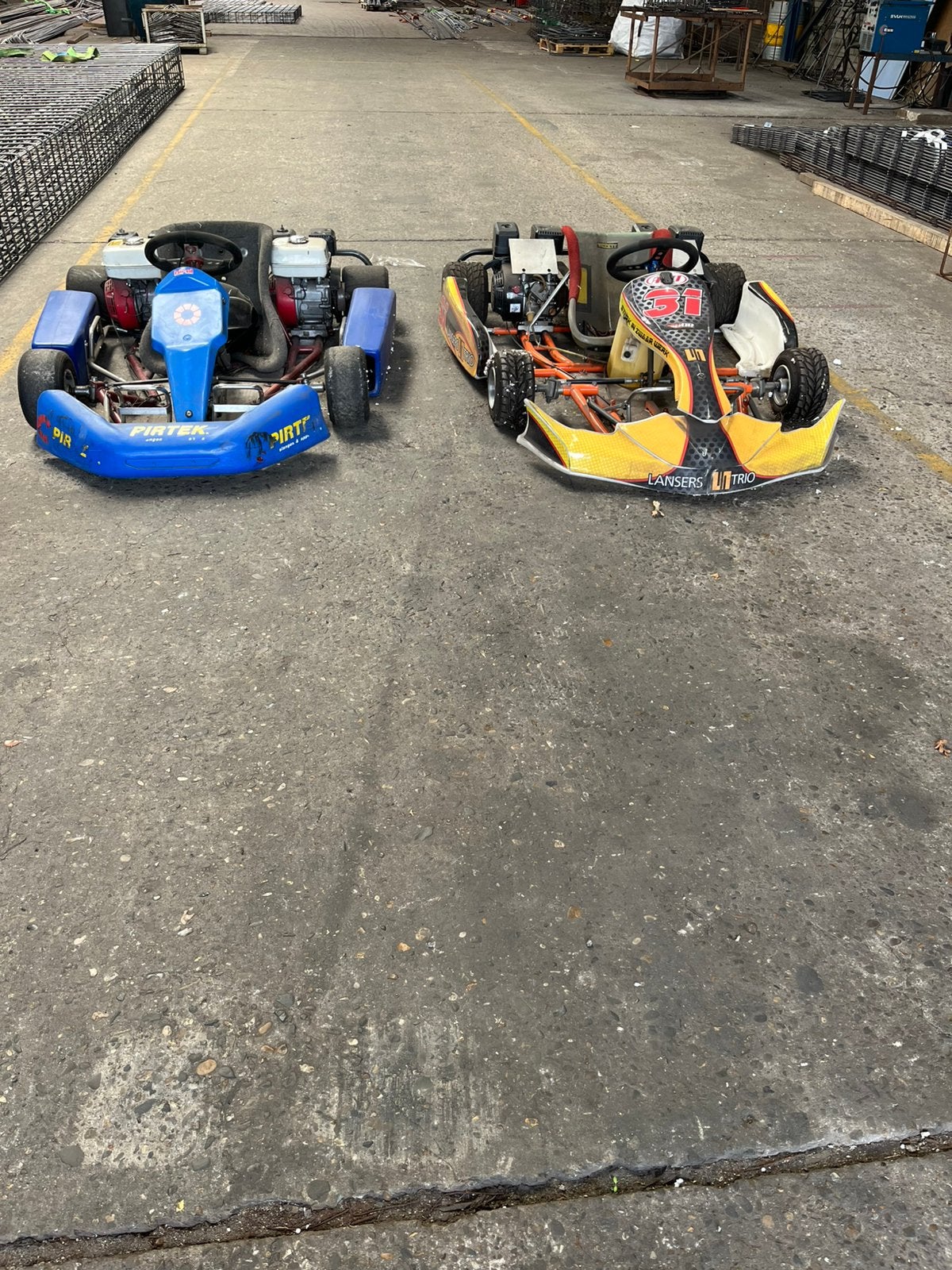 2x Prokart met motoren en extra onderdelen, Ophalen of Verzenden, Zo goed als nieuw, Kart