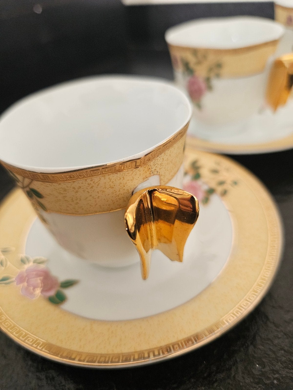 Vintage 6 x espresso/koffiekopjes, Ophalen of Verzenden