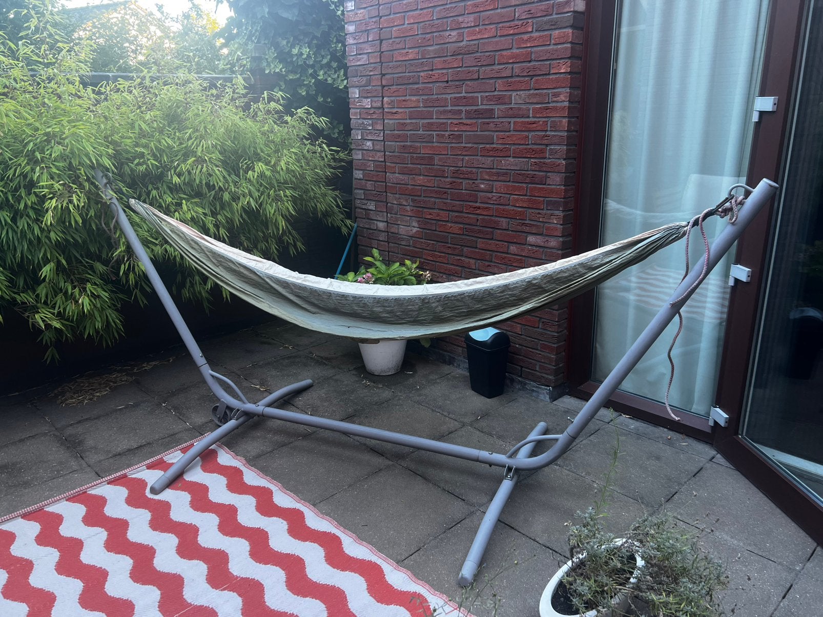 Ikea hangmat standaard grijs gebruikt, Ophalen, Gebruikt, Met standaard, Eenpersoons