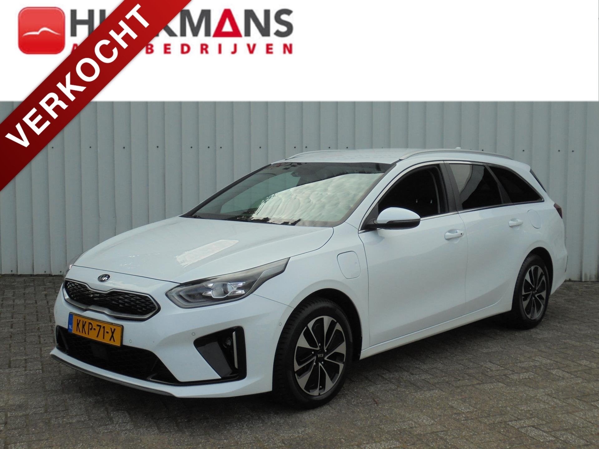 Kia Ceed Sw 1.6 GDI PHEV AUTOMAAT EXECUTIVELINE ZEER LUXE !, Automaat, Gebruikt, Wit, Leder