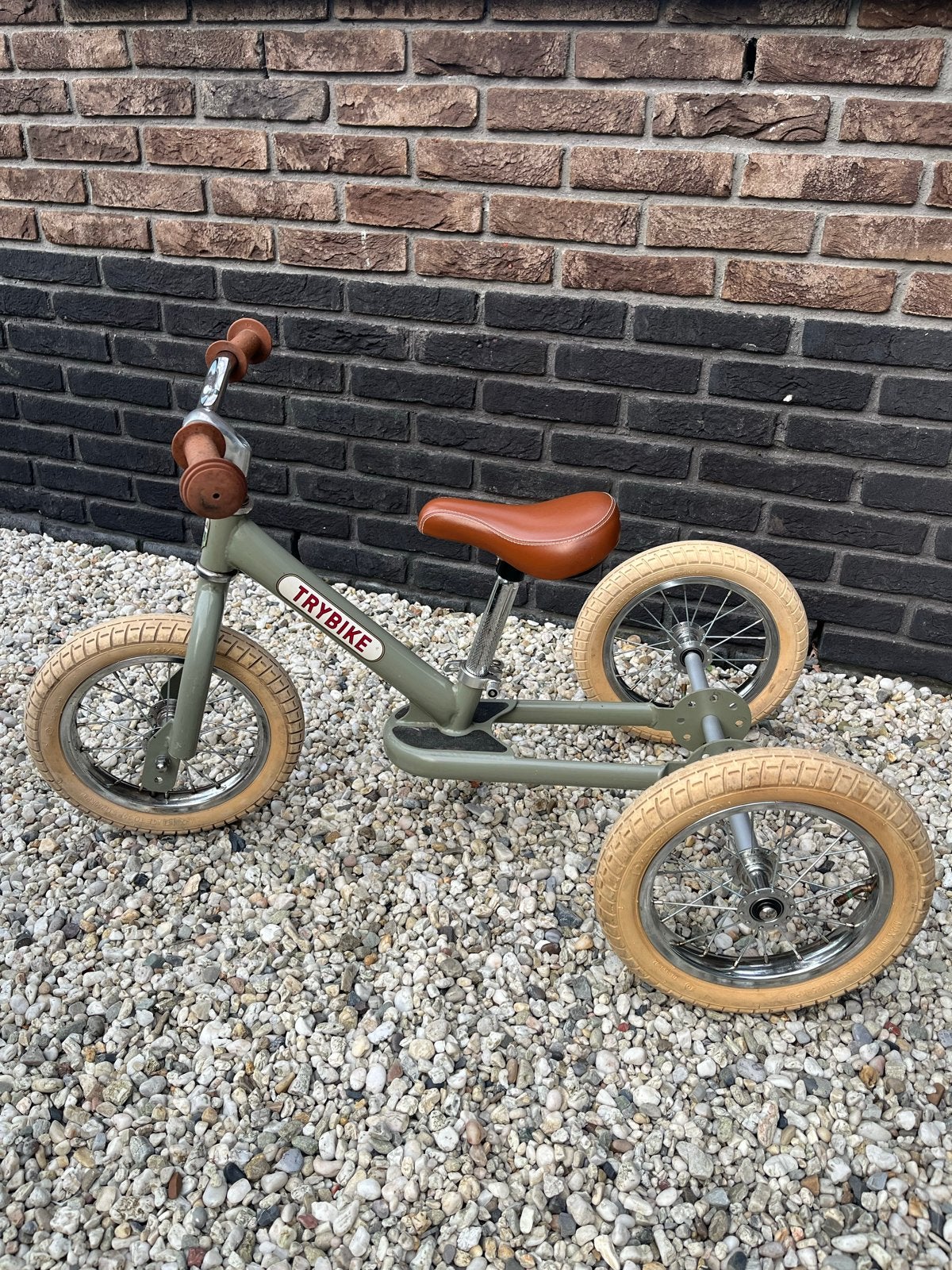 Trybike loopfiets/driewieler - Groen, Ophalen, Gebruikt, Loopfiets