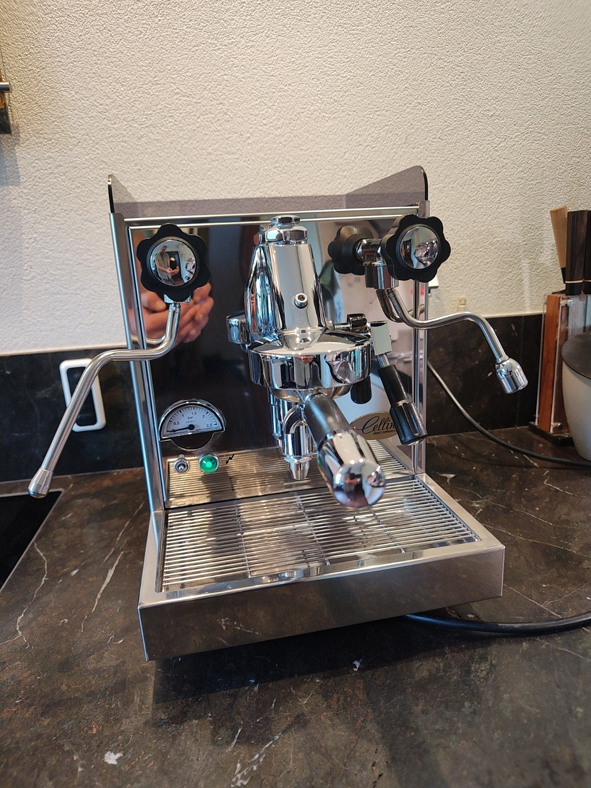 Rocket cellini  espresso machine, Witgoed en Apparatuur, Koffiezetapparaten, Ophalen, Espresso apparaat