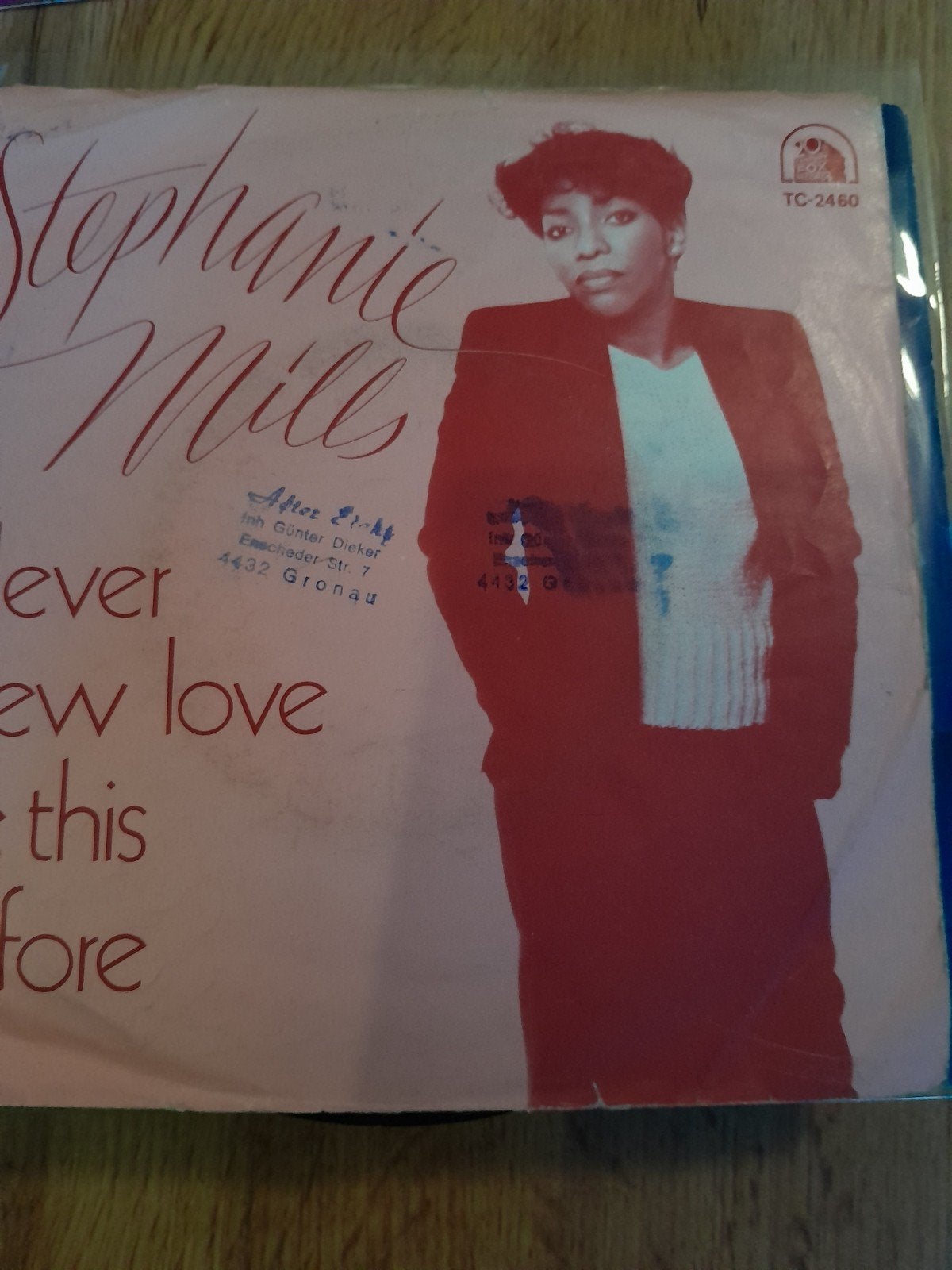 Stephanie mills 7inch never knew love like this before, Ophalen of Verzenden, Zo goed als nieuw, Pop