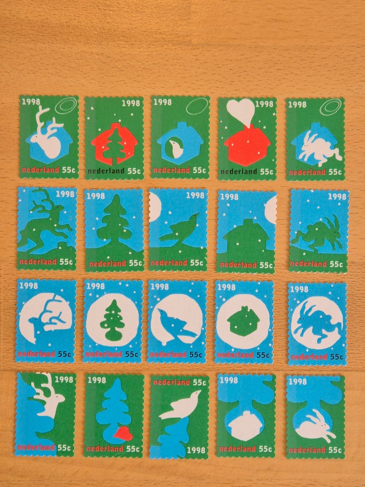 Nederland 1998 Kerst, Ophalen of Verzenden, Na 1940, Postfris