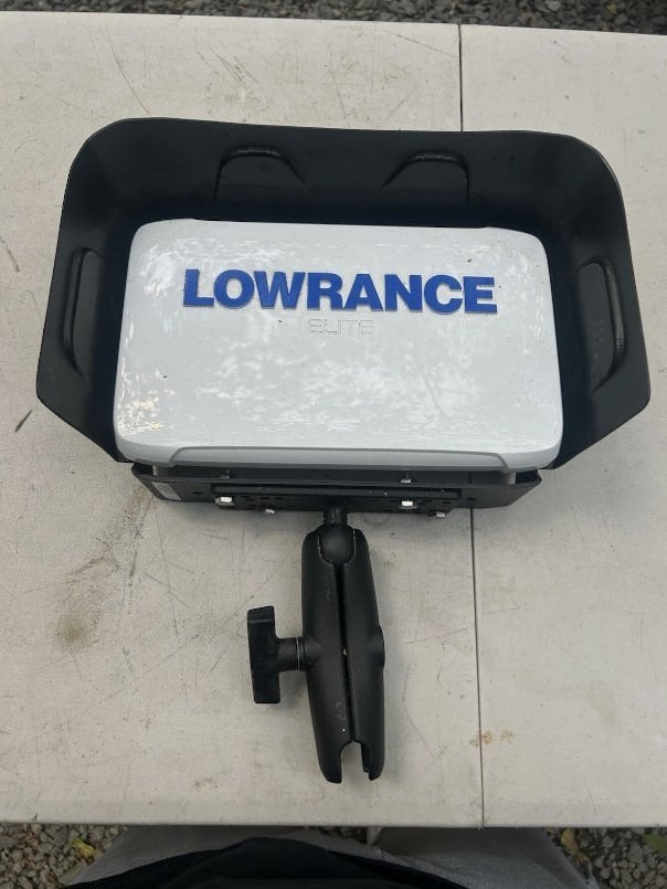 Lowrance Elite 9Ti2 fishfinder, Ophalen of Verzenden, Gebruikt, Kaartplotter of Fish Finder