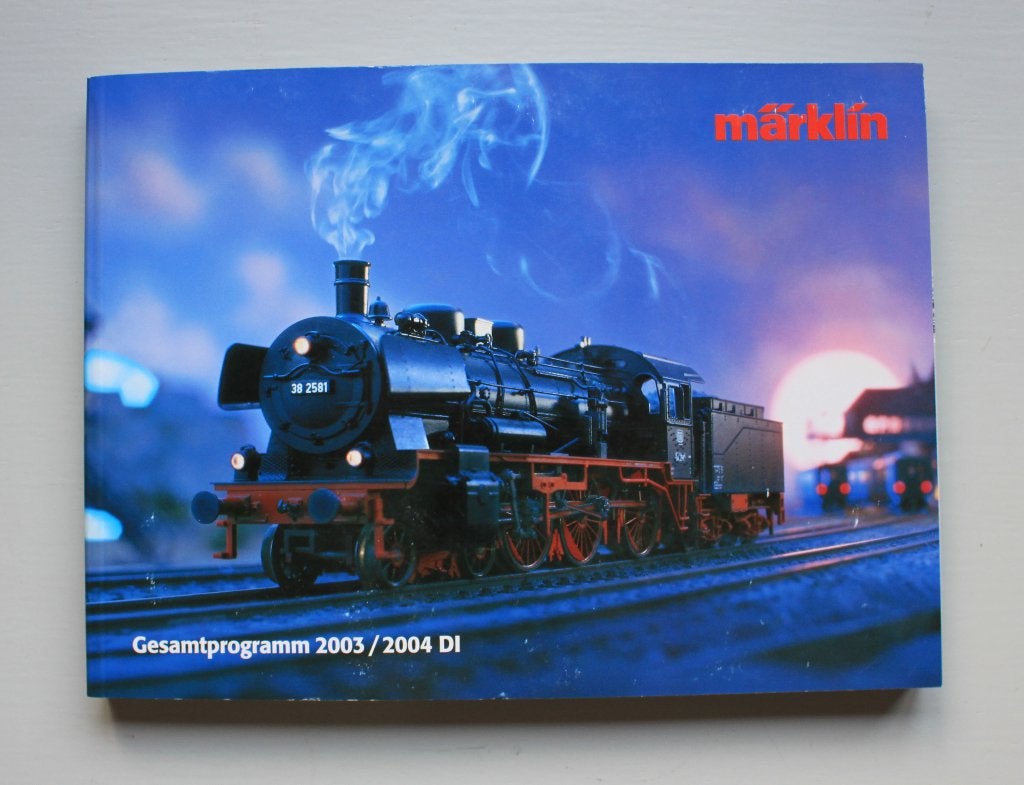 Märklin catalogus 2003/ 2004 Duits, Wisselstroom, Nieuw, Märklin, Boek, Tijdschrift of Catalogus