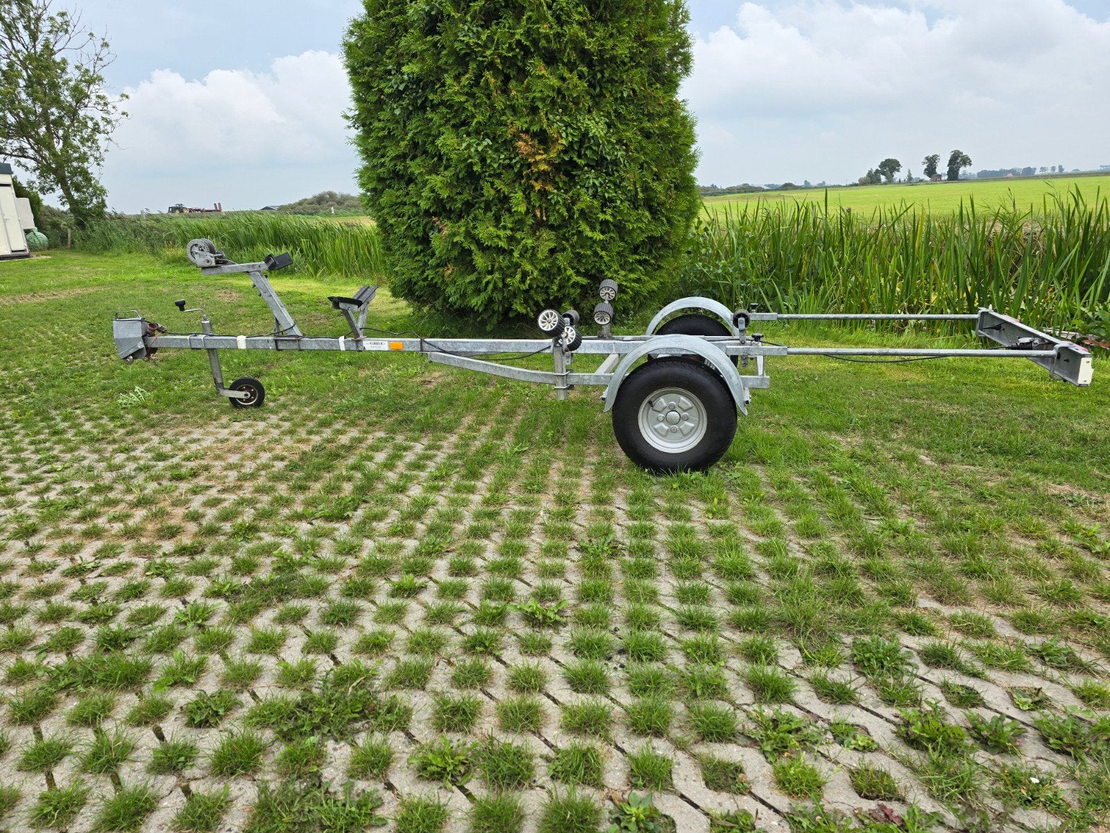 Harbeck boottrailer gegalvaniseerd, 550 kg as, Lemmer, Minder dan 1500 kg, Gebruikt, Overige typen, Minder dan 6 meter