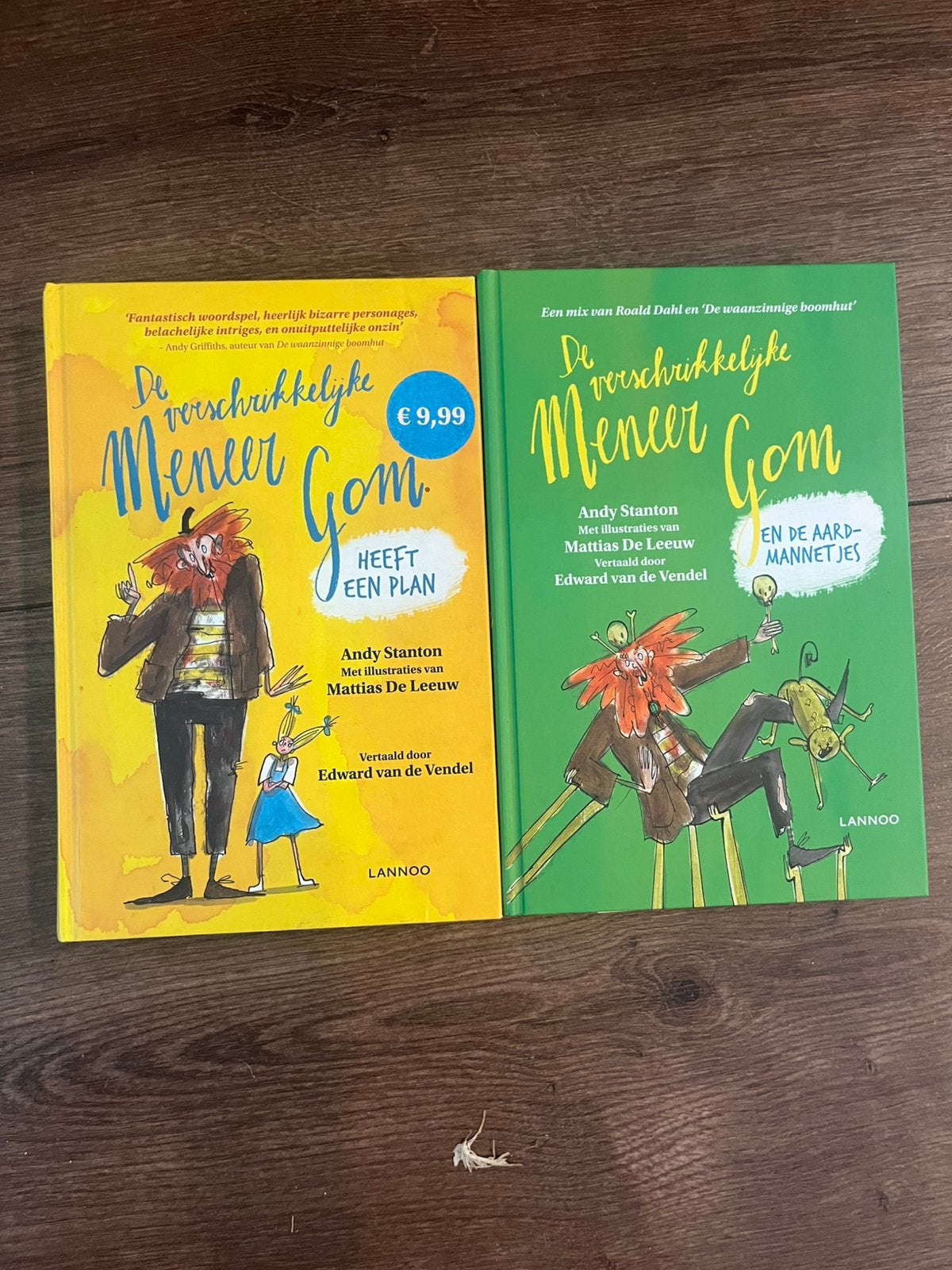 2x De verschrikkelijke meneer Gom – Andy Stanton, Boeken, Ophalen of Verzenden, Gelezen
