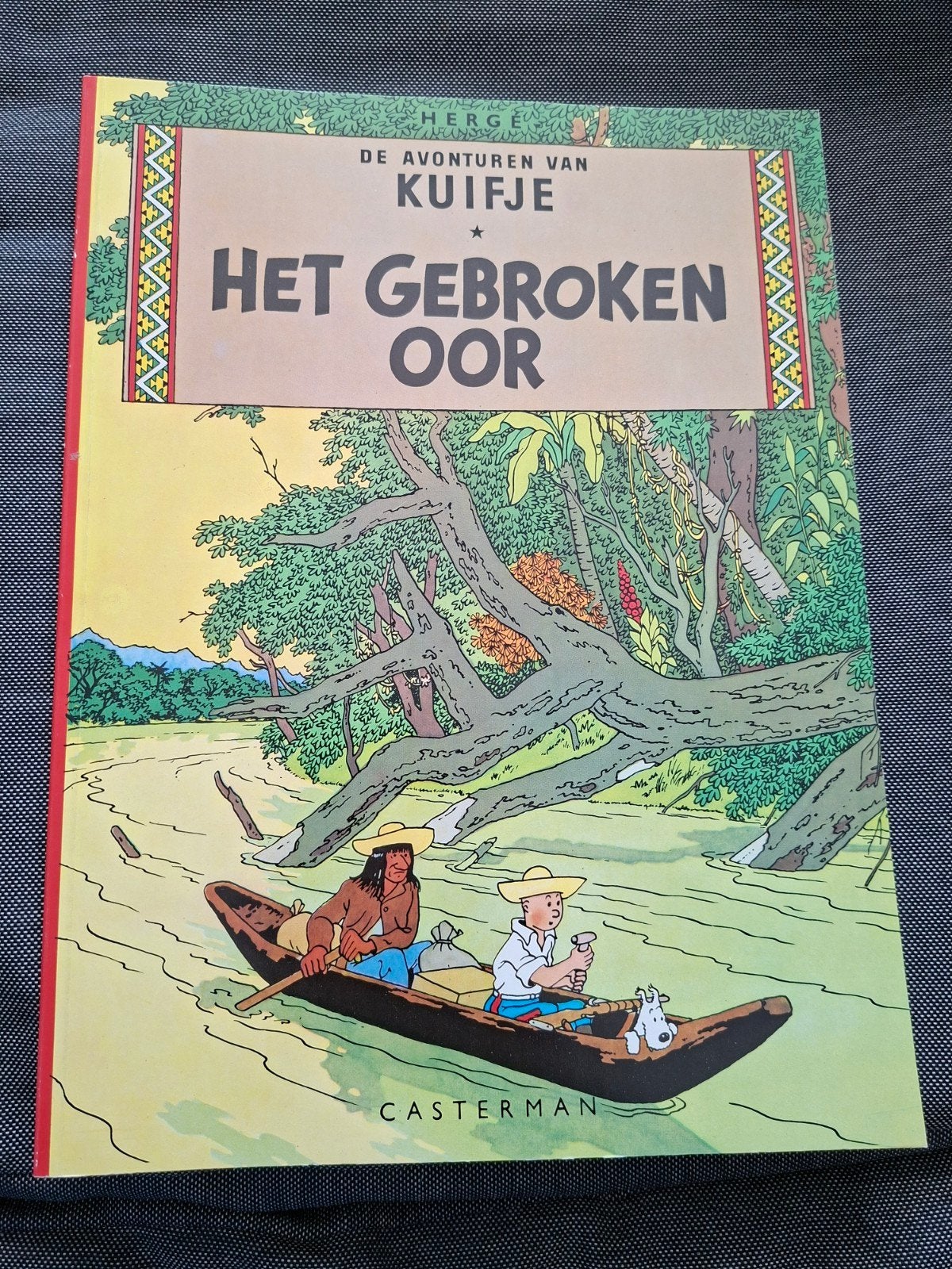 Kuifje: Het Gebroken Oor - Klassiek stripboek, Boeken, Ophalen of Verzenden