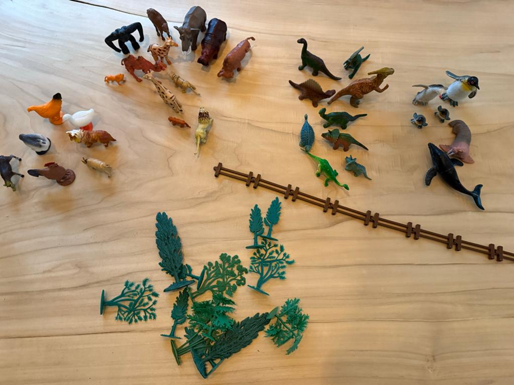 speelgoeddieren, dinosaurussen en boerderijdieren, Kinderen en Baby's, Speelgoed | Overig, Ophalen of Verzenden, Gebruikt, Jongen of Meisje
