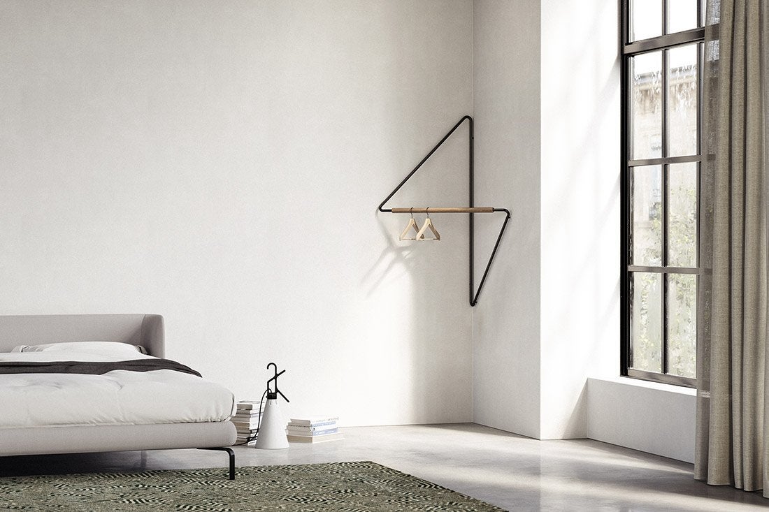 Ligne Roset Ugao ( Penderie ) // Kleerhanger - kapstok, Wandkapstok, 100 tot 150 cm, Ophalen of Verzenden, Zo goed als nieuw