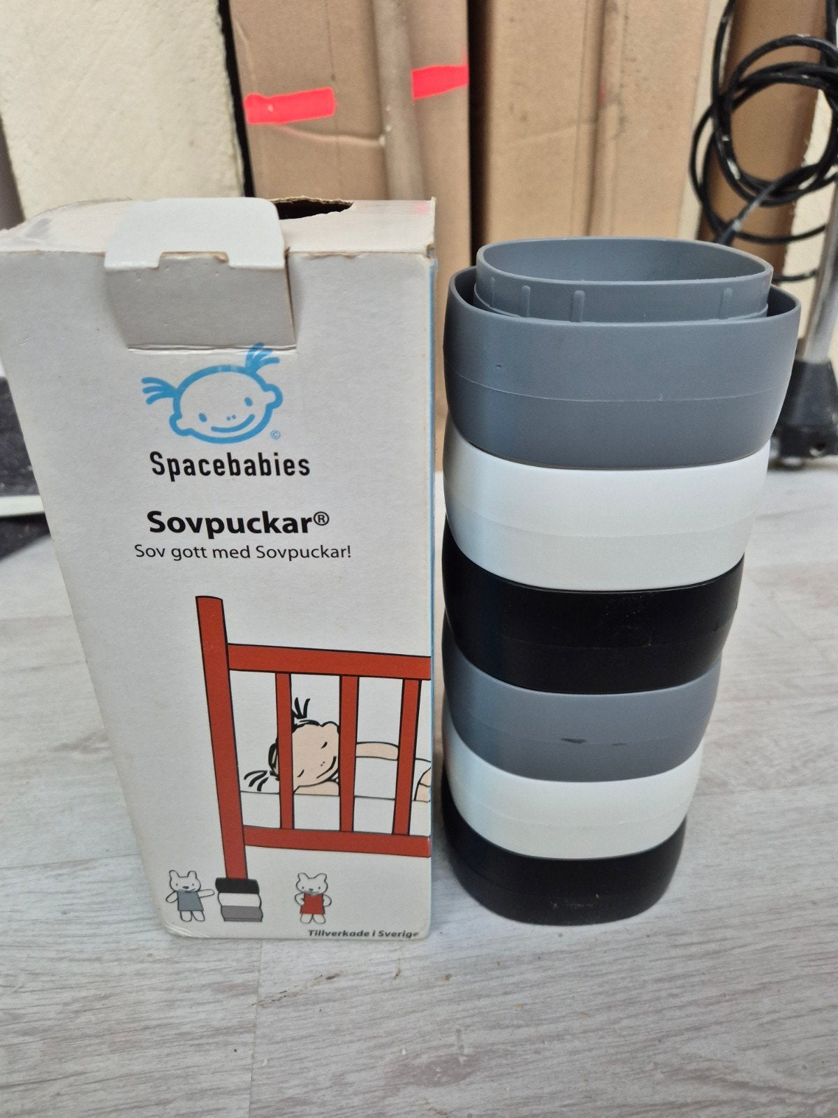 Spacebabies Sovpuckar - Bedverhogers voor babybed, Ophalen of Verzenden