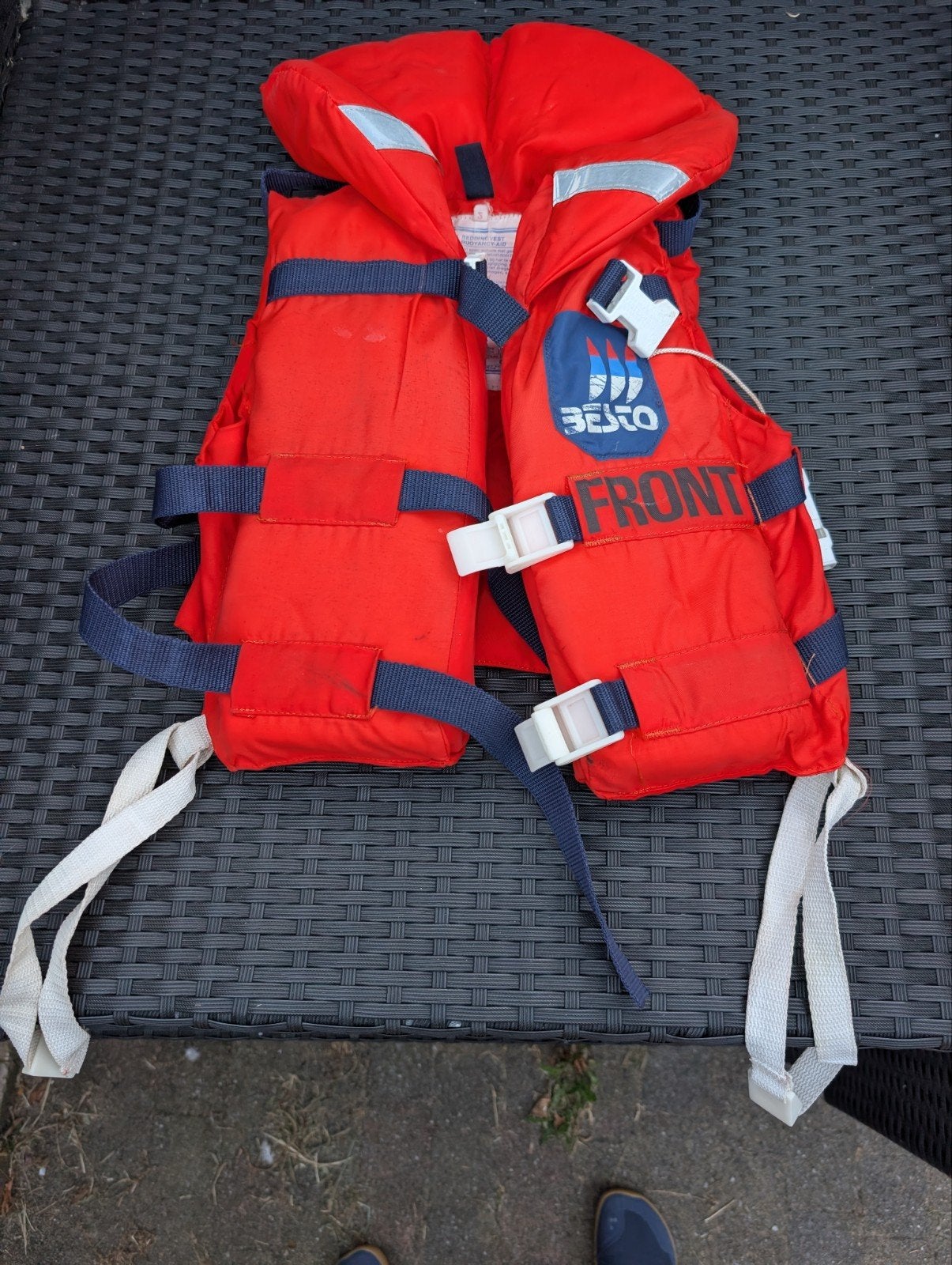 reddingsvest kind maat S, Watersport en Boten, Watersportkleding, Ophalen, Gebruikt, Kind, Reddingsvest of Zwemvest