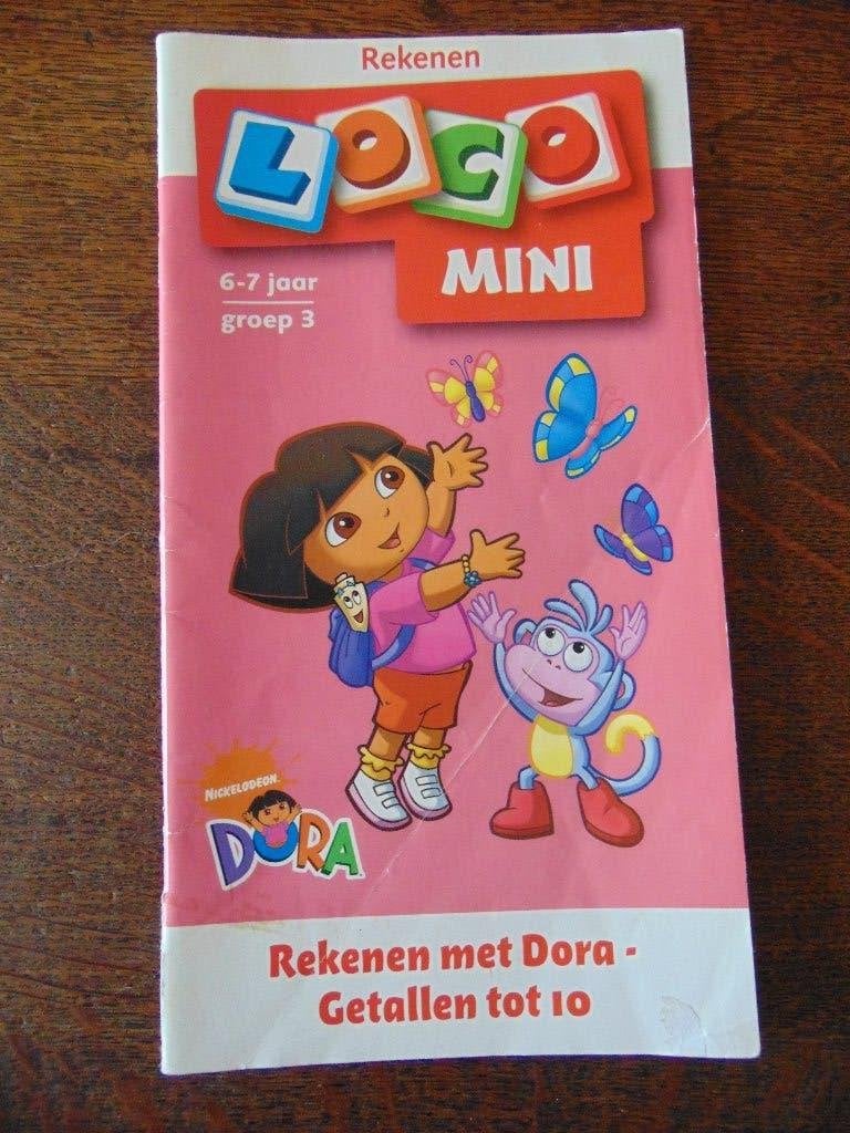 Mini Loco Rekenen Met Dora Getallen tot 10, Kinderen en Baby's, Speelgoed | Educatief en Creatief, Ophalen of Verzenden, Zo goed als nieuw