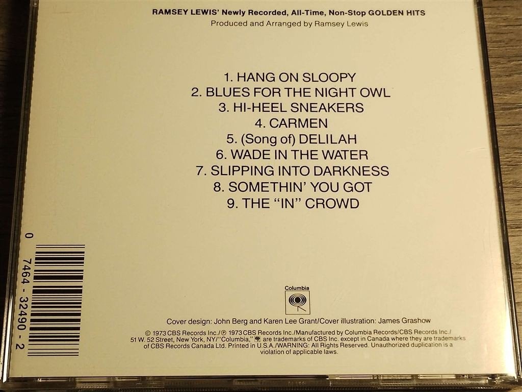 Ramsey Lewis ‎– Golden Hits, Ophalen of Verzenden, Zo goed als nieuw, Soul
