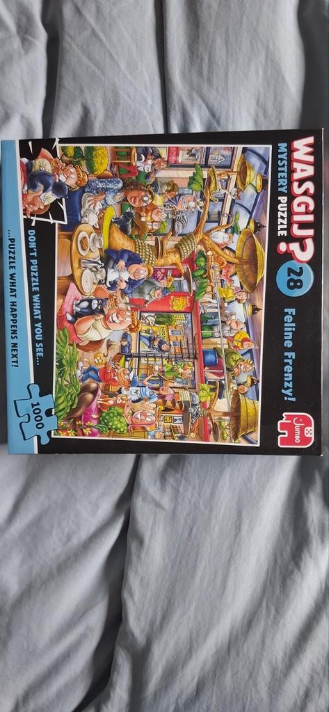 Wasgij mystery puzzel 28, Ophalen of Verzenden, 500 t/m 1500 stukjes, Zo goed als nieuw