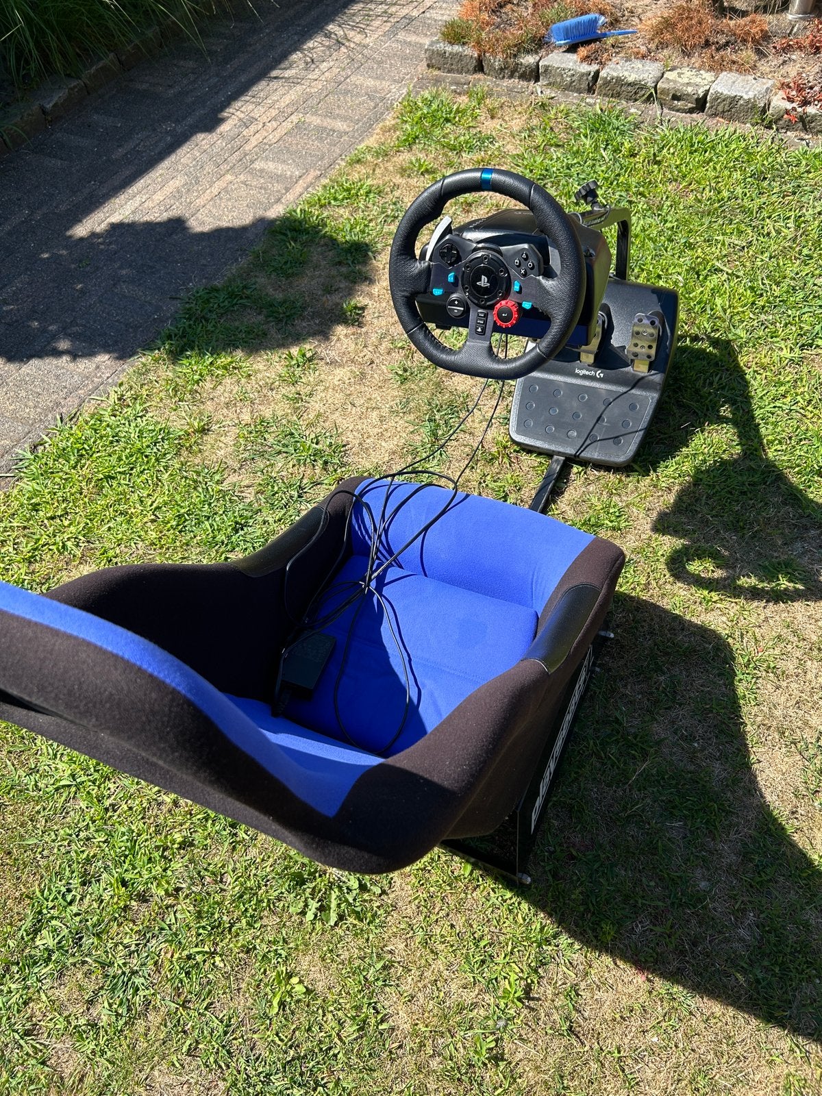 Logitech G29 racestuur met Playseat voor PlayStation, Ophalen, Gebruikt, Playseat of Racestoel, PlayStation 3