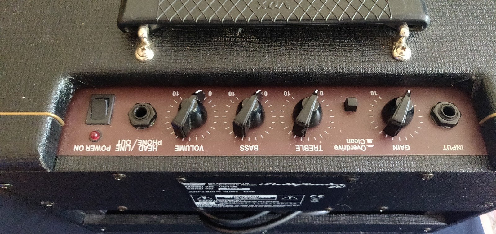 VOX Pathfinder 10, Ophalen, Minder dan 2 meter