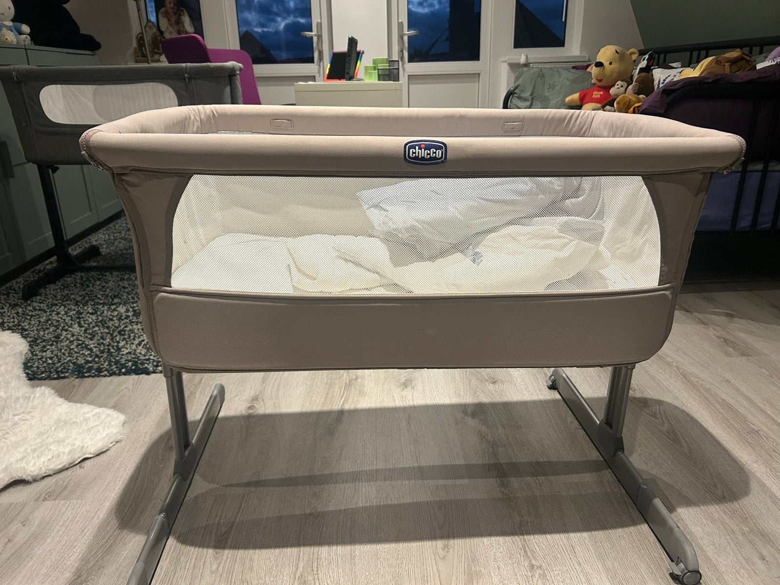 Chicco Next2Me Wiege - Comfortabel en Veilig, Kinderen en Baby's, Babywiegjes en Ledikanten, Zo goed als nieuw, Wieg, Ophalen