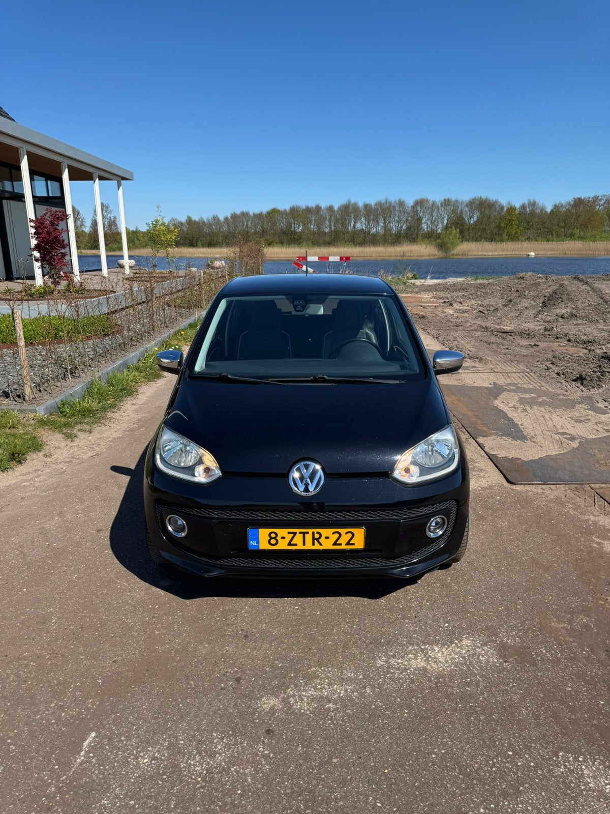 Volkswagen up! 1.0 55KW/75PK 3-DRS 2012 Zwart, Auto's, 74 pk, Up!, 4 stoelen, Zwart