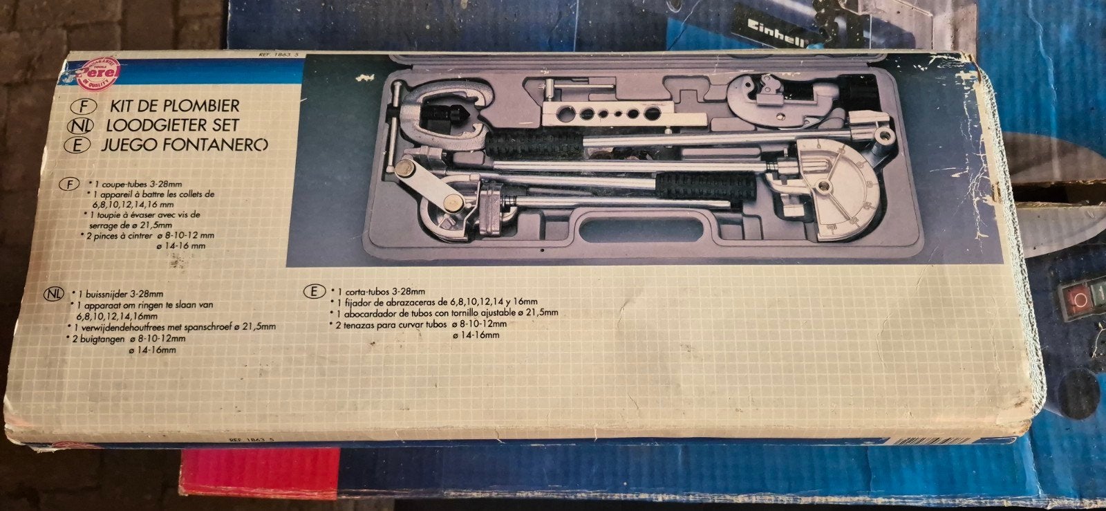 Loodgieter set - buisbuiger en snijder, Ophalen of Verzenden, Zo goed als nieuw