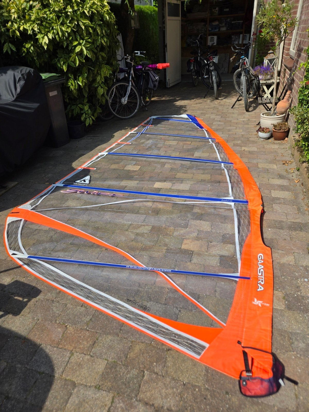 Gaastra X-Cam 9.0 m² windsurfzeil, Ophalen, Gebruikt, Gaastra, 8 m² of meer