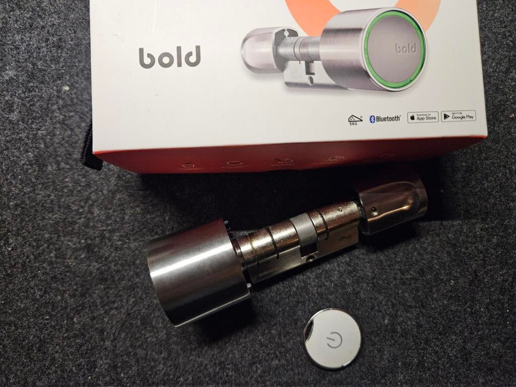 Bold Smart Cylinder SX33 - Slim slot, Ophalen, Gebruikt, Rvs, Slot